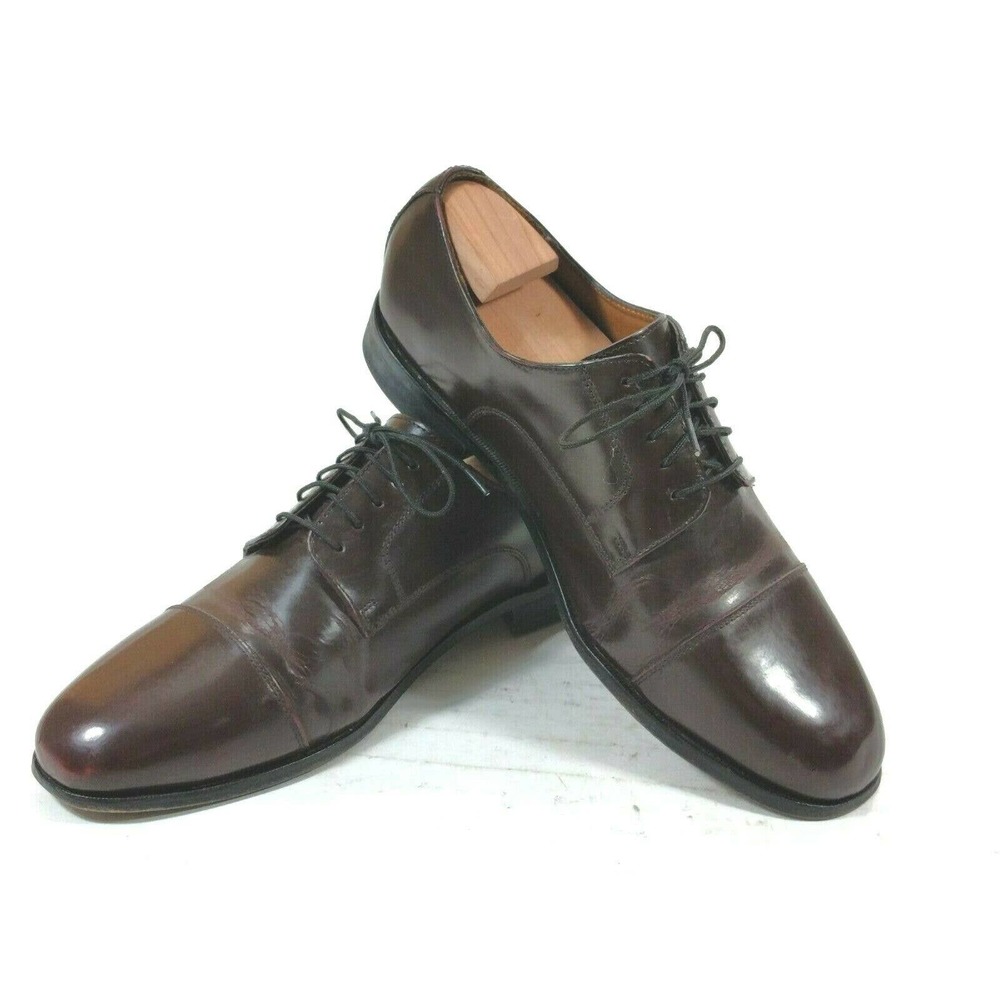 Florsheim Mens Brown Leather Shoes 9 D